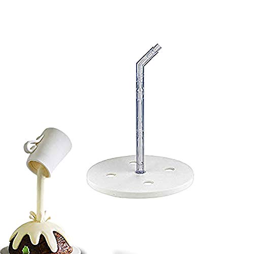 Macabolo DIY Kuchen Backen Werkzeuge, Kuchen Unterstützung Struktur Rahmen Anti Gravity Cake Pouring Kit für Geburtstag/Hochzeit/Jahrestagsparty von Macabolo