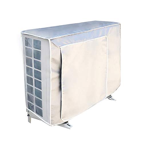 Macabolo Klimaanlage Abdeckung, Anti-Staub Anti-Schnee wasserdicht Outdoor Oxford Tuch Klimaanlage Abdeckung von veeu