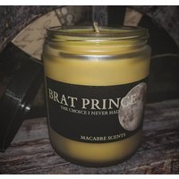 Göre Prinz | 9 Unzen Glas Soja Wachs Kerze Die Wahl Hatte Ich Nie Interview Mit Einem Vampir von MacabreScentsStore