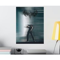 Playboi Carti Poster I Whole Lotta Red Album Tapete Die Lit | Matte Vertikale von MacadelicDesign