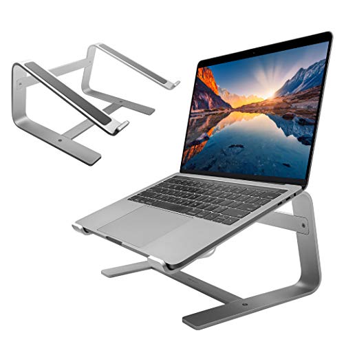 Macally ASTAND, Notebook Ständer aus Aluminium für Apple MacBook, MacBook Air, MacBook Pro und alle Laptops von 10 bis 17, edles und elegantes Alu Design von Macally
