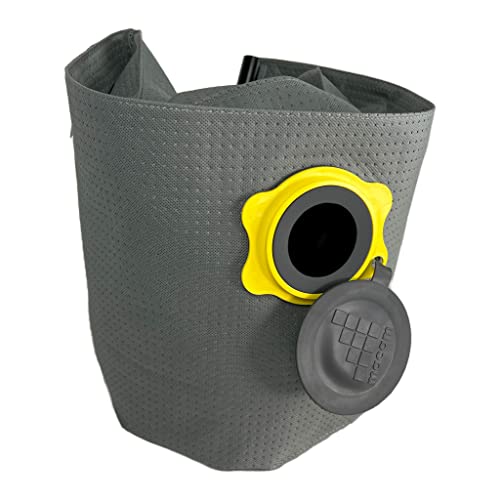 Macam Wiederverwendbarer Staubsaugerbeutel kompatibel mit Kärcher Staubsaugern (WD5 WD6) von Macam