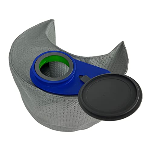 Macam Wiederverwendbarer Staubsaugerbeutel kompatibel mit Nilfisk Buddy II Staubsauger (Buddy 12) von Macam