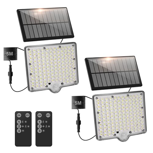 Macchiatto solarlampen für außen,Solarleuchten mit Bewegungsmelder IP65 Wasserdicht Solar Gartenleuchten mit 3 Modi & 1800mAh, Solarlampen für Garten, Terrasse, Weg, Balkon, Gehweg, Yard (2er Pack) Macchiatto solarlampen für außen,Solarleuchten mit Bewegungsmelder IP65 Wasserdicht Solar Gartenleuchten mit 3 Modi & 1800mAh, Solarlampen für Garten, Terrasse, Weg, Balkon, Gehweg, Yard (2er Pack) von Macchiatto
