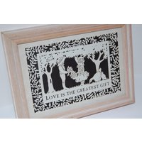 Fidschi Graphik/Liebe Ist Das Größte Geschenk Wand Kunst Silhouette Scherenschnit Mädchen Oder Jungen Zimmer Dekor Baby Neue Mutter Fidschi Graphik/Liebe Ist Das Größte Geschenk Wand Kunst Silhouette Scherenschnit Mädchen Oder Jungen Zimmer Dekor Baby Neue Mutter von MaceSpace