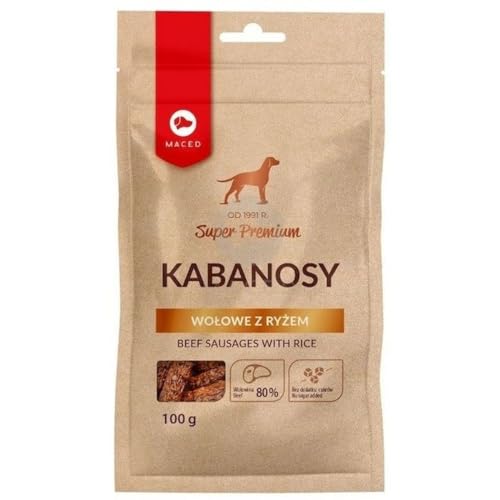 Maced Hundesnack Rindfleisch Reis 100 g Maced Hundesnack Rindfleisch Reis 100 g von Maced