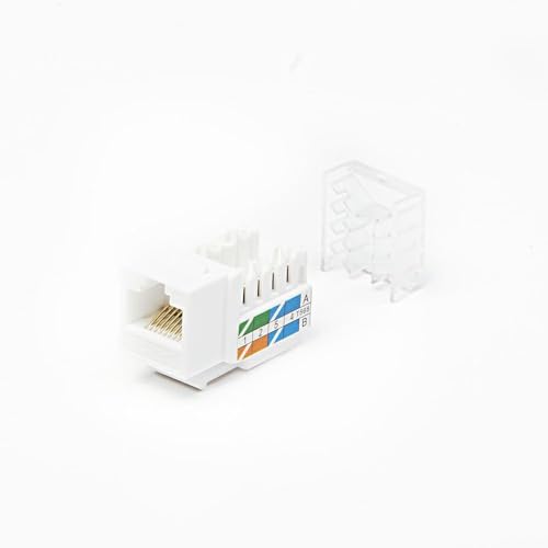 Mach Power nw-ku5i-wh Frucht Keystone RJ45 UTP Cat 5e, weiß von Mach Power
