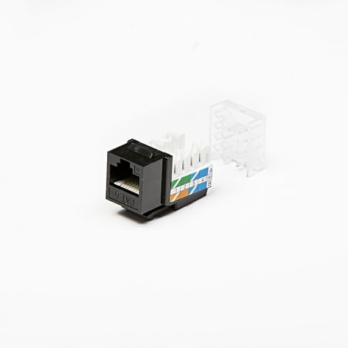 Mach Power nw-ku6i-bk Frucht Keystone RJ45 UTP CAT6, Schwarz von Mach Power