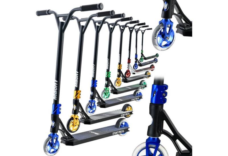 Mach1 Stuntscooter Stunt Scooter - 120mm Rollen mit Alu Core und ABEC 9 Kugellagern von Mach1