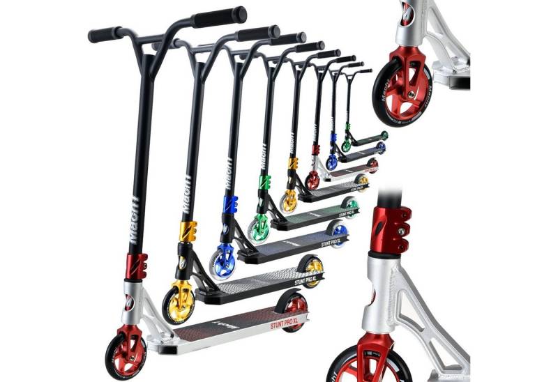 Mach1 Stuntscooter Stunt Scooter - 120mm Rollen mit Alu Core und ABEC 9 Kugellagern von Mach1