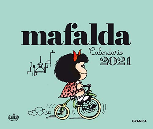 GRANICA Kalender 2021 Mafalda Schreibtisch-Grün (ohne Einzelhandelsverpackung) von GRANICA