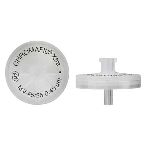 Macherey & Nagel ML-8190 CHROMAFIL Xtra MV Farbkodiert Spritzenvorsatzfilter, 0.45 µm Porendurchm, 25mm Membrandurchm, 400 Stück Macherey & Nagel ML-8190 CHROMAFIL Xtra MV Farbkodiert Spritzenvorsatzfilter, 0.45 µm Porendurchm, 25mm Membrandurchm, 400 Stück von Macherey & Nagel