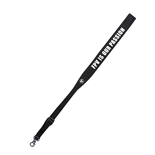 Umhängeband für TBS Tango IF8 Jumper T-Lite T8 T8 PRO Sender, verstellbar, 570 mm, Schwarz von MachineToParts