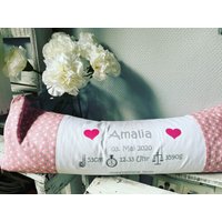 Geburtskissen | Mit Gewicht Und Größe Des Babys Birthpillow, Personalisierbar Geburtskissen | Mit Gewicht Und Größe Des Babys Birthpillow, Personalisierbar von MachsDirSelbst