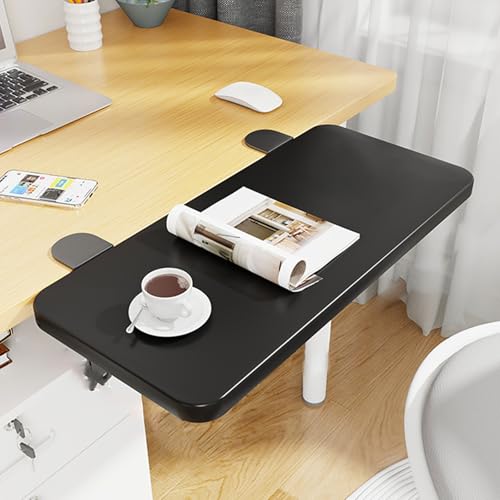 Machtiging Faltbar Schreibtisch Extender,Faltbare Tischverlängerung Tastaturablage,Faltbare Tastaturablage Mit Klemme,Ergonomics Desk Extender Tray,Computer-Ellenbogen-ArmstüTze,für Zuhause Büro von Machtiging