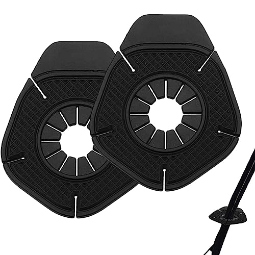 Maciun Scheibenwischerschutz, Lochabdeckung für Autowischerarm – Staubschutz aus Silikon für Autowischerarm, 2 Stück, untere Pads von Maciun