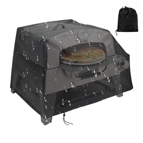 Outdoor Pizzaofen Abdeckung | Pizzaofen Schutzhülle Staubdichtes Design - Camping Zubehör Fadeless Winddicht Allwetterschutz für Terrassen von Maciun