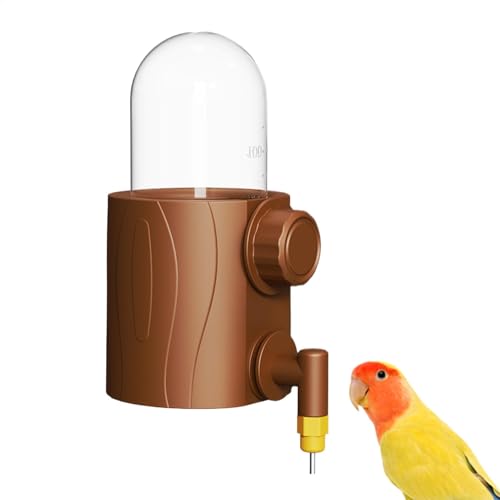 -Wasserspender – Sittich-Futternapf 250 ml | Haustierkäfig-Zubehör, Trinkwerkzeugbehälter, Vogel-Trinkzubehör für Käfig von Maciun