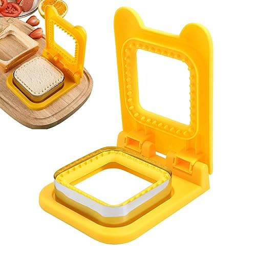 Sandwich-Brotausstecher-Set aus Edelstahl, Ausstechform, Brot-Decruster, Sandwiches, Cruster, -Ausstechformen, Keksform für und Mädchen von Maciun