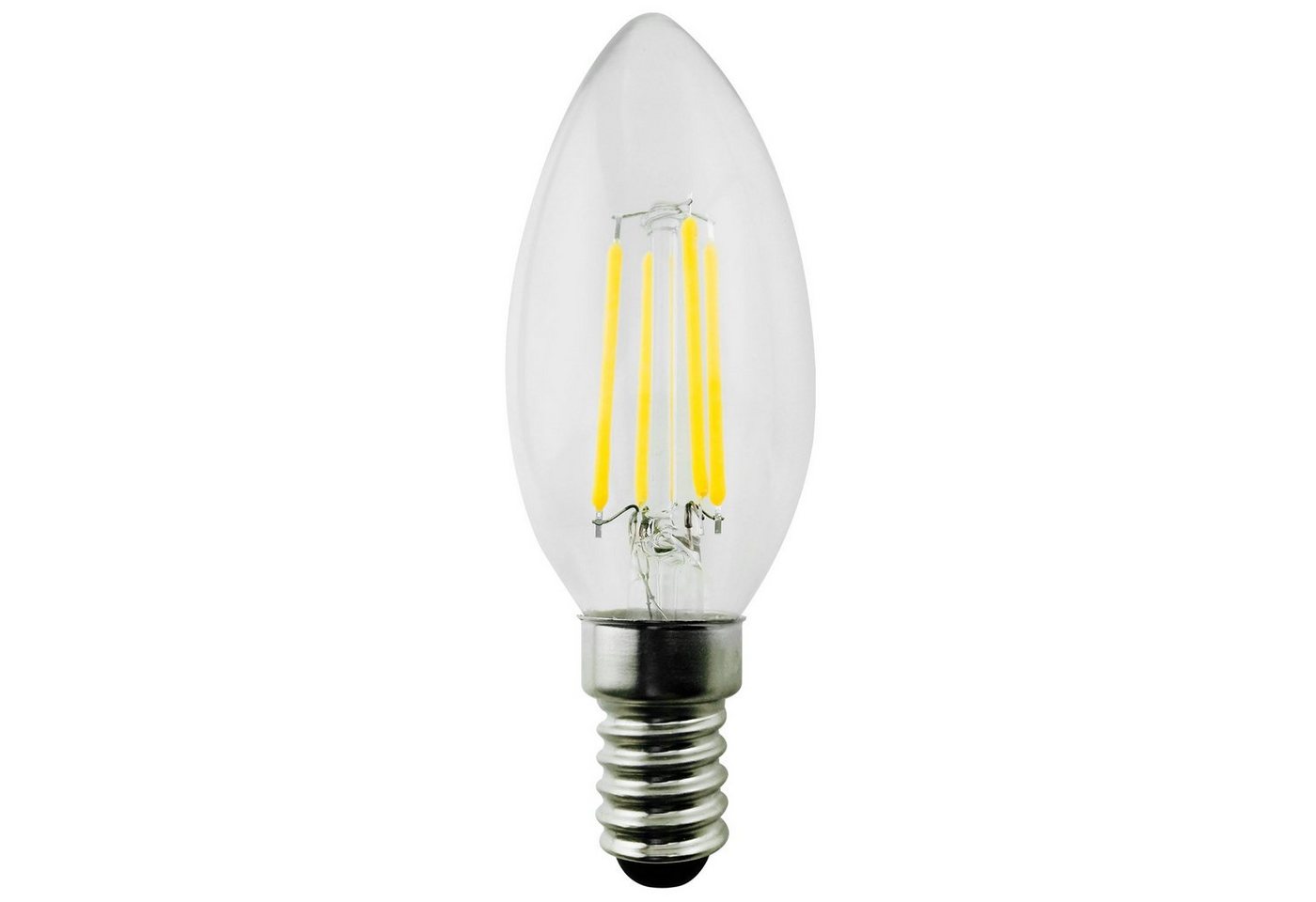Maclean LED-Leuchtmittel, E14, 1 St., Warmweiß, 4W [40W] 470 Lumen oder 6W [60W] 600 Lumen, Birnen u. Kerzen-Form von Maclean