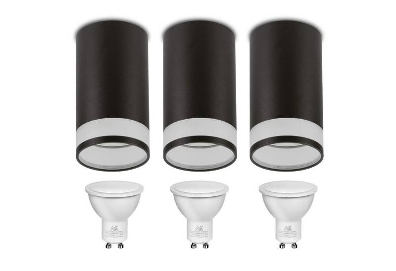 Maclean Aufbauleuchte MCE361 + MCE437, LED wechselbar, Decken Einbauleuchte / Spot, rund, Aluminium, GU10 + LED-Leuchtmittel Maclean Aufbauleuchte MCE361 + MCE437, LED wechselbar, Decken Einbauleuchte / Spot, rund, Aluminium, GU10 + LED-Leuchtmittel von Maclean