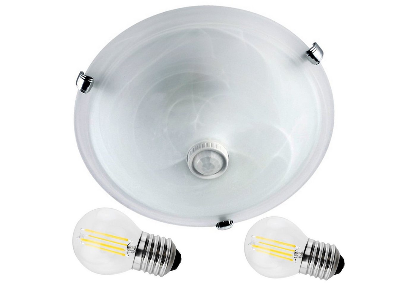 Maclean Deckenleuchte MCE22 + MCE283 WW, LED wechselbar, Warmweiß, Deckenleuchte mit Bewegungsmelder + LED 4W Maclean Deckenleuchte MCE22 + MCE283 WW, LED wechselbar, Warmweiß, Deckenleuchte mit Bewegungsmelder + LED 4W von Maclean