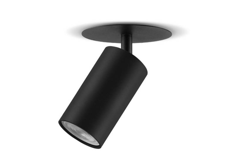 Maclean Deckenleuchte MCE364 + MCE437, LED wechselbar, Aluminium-Einbauleuchte GU10 7W LED von Maclean