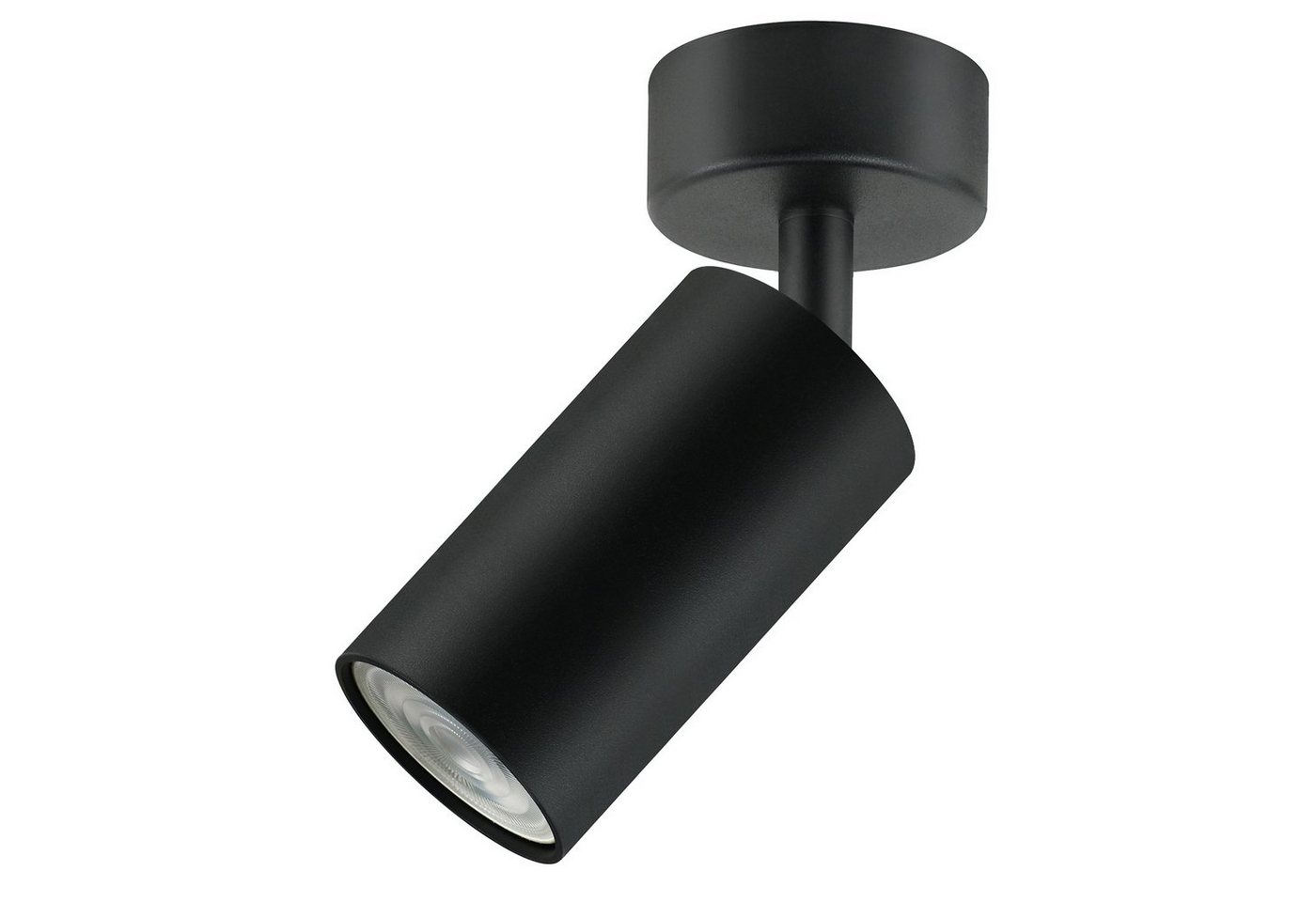Maclean Deckenstrahler, ohne Leuchtmittel, GU10 Fassung für LED u. Halogen [max. 35W], Drehbar [330Grad], Neigbar [90Grad], Aluminium von Maclean
