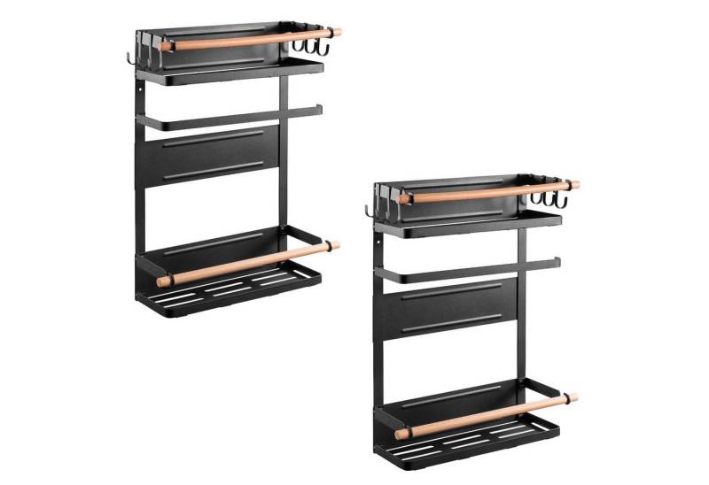 Maclean Küchenregal MC-910, 2-tlg., Universal Magnet-Befestigung, 2 Ablageflächen, Küchenrollenhalter Maclean Küchenregal MC-910, 2-tlg., Universal Magnet-Befestigung, 2 Ablageflächen, Küchenrollenhalter von Maclean