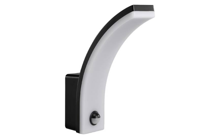 Maclean LED Außen-Wandleuchte MCE512, neutralweiß, LED-Dämmerungssensorlampe IP65 Bewegungsmelder von Maclean