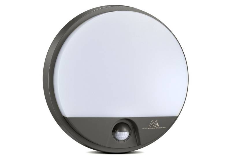 Maclean LED Deckenleuchte MCE291, LED-Wandlampe mit IR-Bewegungssensor u. Dämmerungsensor von Maclean