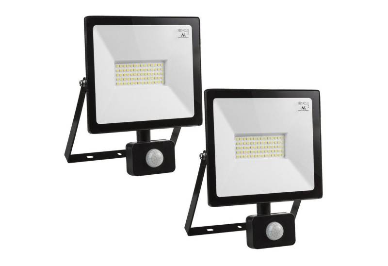 Maclean LED Flutlichtstrahler, LED fest integriert, Warmweiß, Neutralweiß, Kaltweiß, LED fest integriert, PIR-Bewegungsmelder, Dämmerungssensor Maclean LED Flutlichtstrahler, LED fest integriert, Warmweiß, Neutralweiß, Kaltweiß, LED fest integriert, PIR-Bewegungsmelder, Dämmerungssensor von Maclean