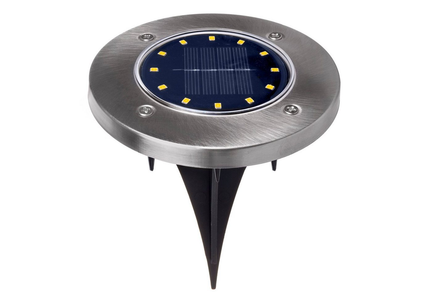 Maclean LED Gartenleuchte MCE318, LED Solar Bodenleuchten mit Erdspieß von Maclean