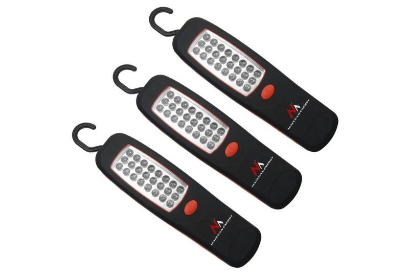 Maclean LED Leselampe MCE03 Werkstattlampe mit Magnet Haken, Arbeitslampe Werkstattlampe von Maclean