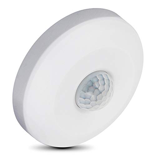 Maclean MCE231 PIR-Bewegungsmelder Sensor Infrarot-Bewegungssensor 360° Erfassungsbereich bis 6m LED IP20 von Maclean