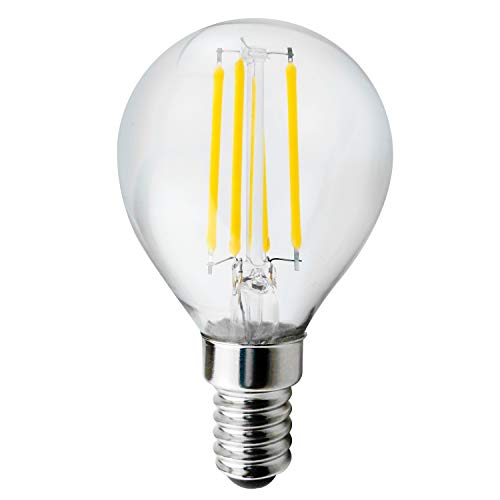 Maclean MCE281 Retro Edison Filament Glühbirne LED Vintage Dekorative Glühlampe Beleuchtung Birne Warmweiß G45 (E14 4W 470lm) von Maclean