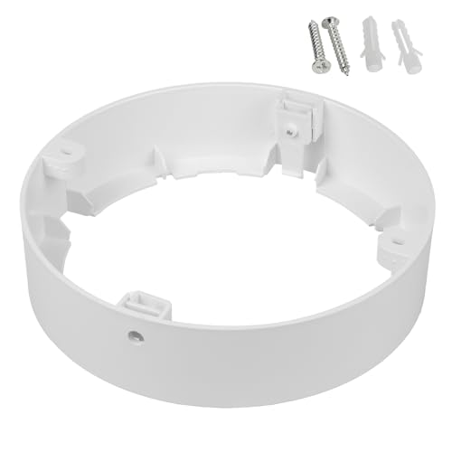 Maclean MCE377 R Aufputzadapter für LED-Panel mit 12cm Durchmesser Einbaustrahler Deckenstrahler Deckenspot Deckenleuchte Decken-Strahler (Aufputzadapter für 18W LED Panel, Rund) von Maclean
