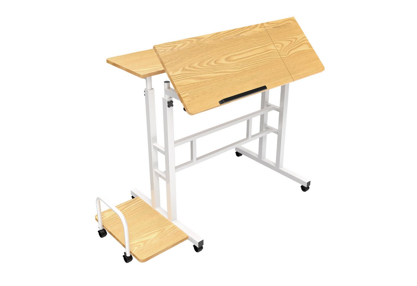 Maclean Schreibtisch MC-124 Laptoptisch auf Rollen höhenverstellbar, Platte 80x60cm, 50kg max, Höhenverstellung 67-115cm Maclean Schreibtisch MC-124 Laptoptisch auf Rollen höhenverstellbar, Platte 80x60cm, 50kg max, Höhenverstellung 67-115cm von Maclean