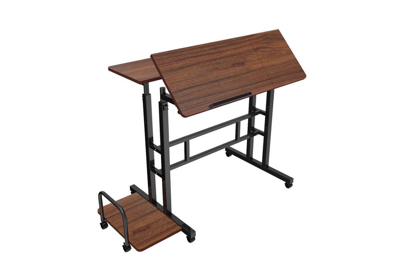 Maclean Schreibtisch MC-124 Laptoptisch auf Rollen höhenverstellbar, Platte 80x60cm, 50kg max, Höhenverstellung 67-115cm Maclean Schreibtisch MC-124 Laptoptisch auf Rollen höhenverstellbar, Platte 80x60cm, 50kg max, Höhenverstellung 67-115cm von Maclean