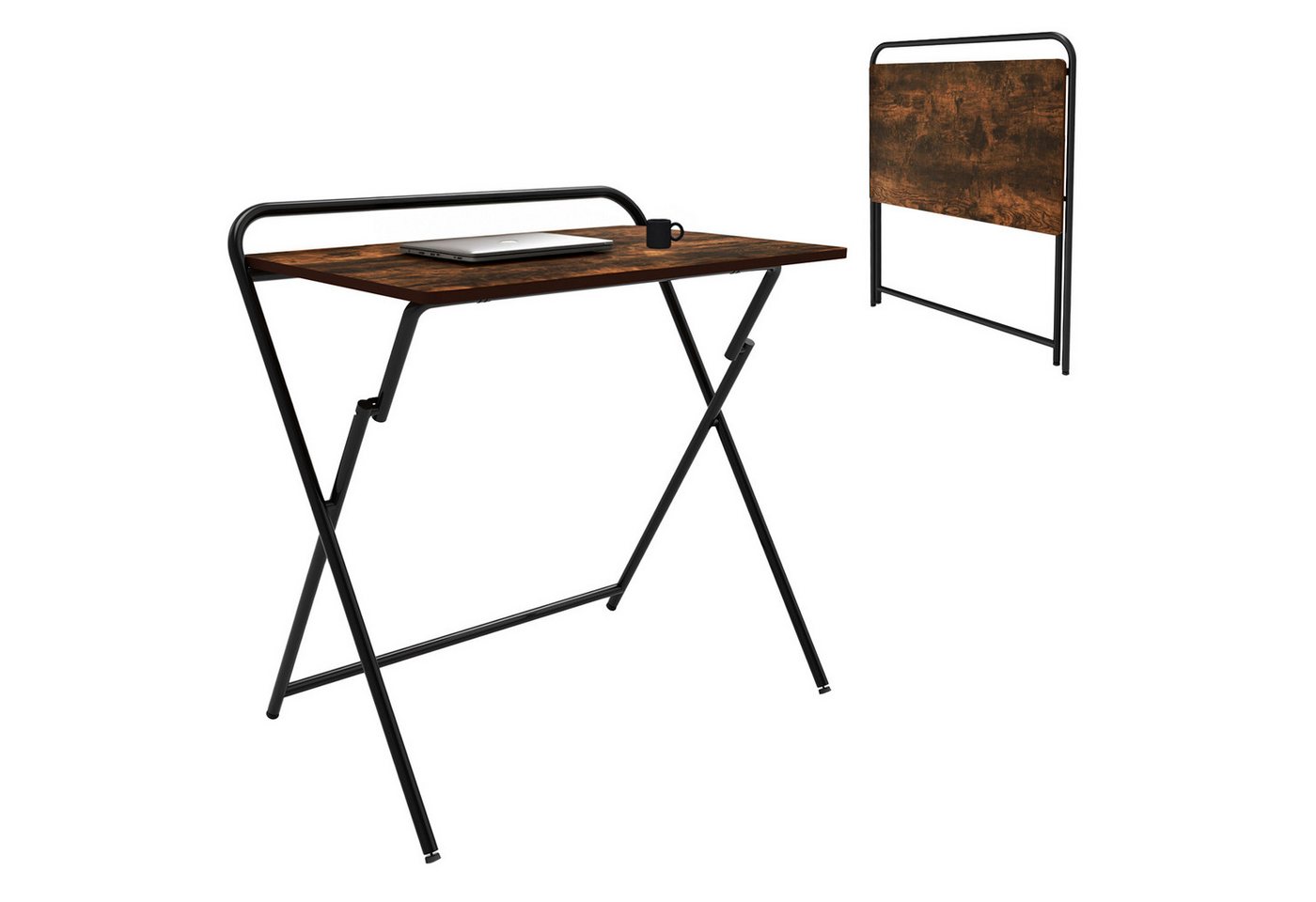 Maclean Schreibtisch MC-127 B Klappbare Tischplatte 50x80cm, Multifunktions-Laptoptisch max. 50 kg Maclean Schreibtisch MC-127 B Klappbare Tischplatte 50x80cm, Multifunktions-Laptoptisch max. 50 kg von Maclean