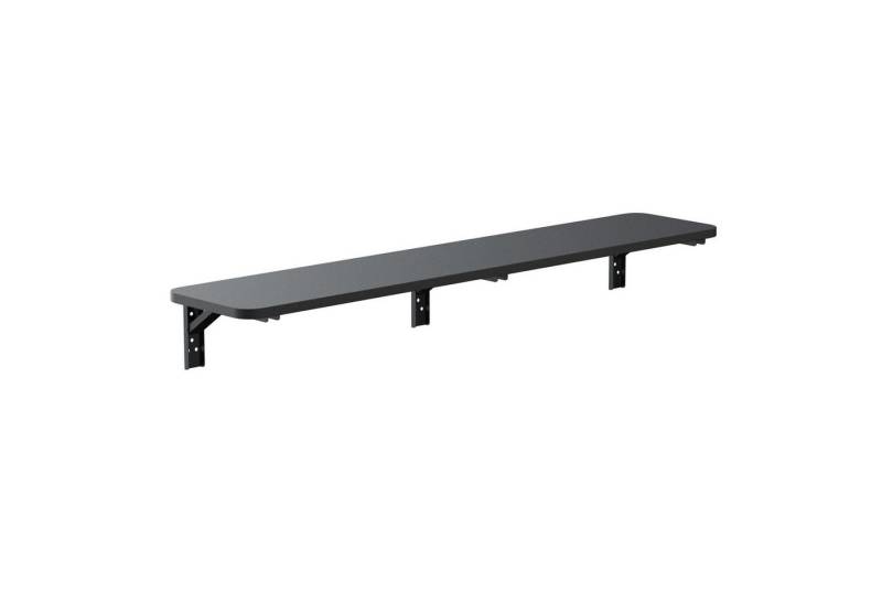 Maclean Wandregal MC-129 Klappbares Regal mit Aufsatz Schreibtisch von Maclean