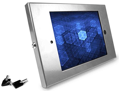 Maclocks 202ENS Enclosure Befestigungskit inkl. Diebstahlschutzgehäuse für Webtablet/Apple iPad 3/2/4 mit Retina Display Aluminium-Silber von compulocks