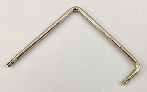 MACO Einstellschlüssel f. i.S-Zapfen, TX15, 2 x gebogen, L=75 mm (44192) 1 Stück von Maco