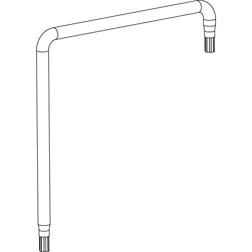 MACO Einstellschlüssel f. i.S-Zapfen, TX15, 2 x gebogen, L=75 mm (44192) 1 Stück von Maco