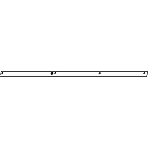 Maco MM Abdeckstulp 2200mm, Abdeckung für Fenster Eckumlenkungen und Mittelverschlüsse, Stahl verzinkt silberfärbig von Maco