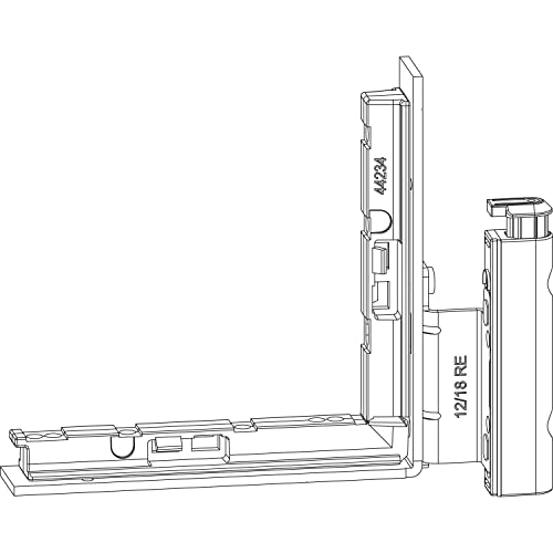 MACO Multi Falzecklagerband mit ÜV und Unterlage rechts, Fensterbeschlag für Holzfenster, 12/18-13mm, Tragkraft 160kg, Stahl verzinkt silber von MACO