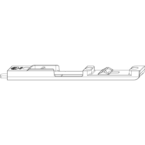 Maco Multi Matic Kantriegel oben universal, für 4 mm Falzluft, Länge 170mm, Stahl verzinkt silberfärbig von Maco