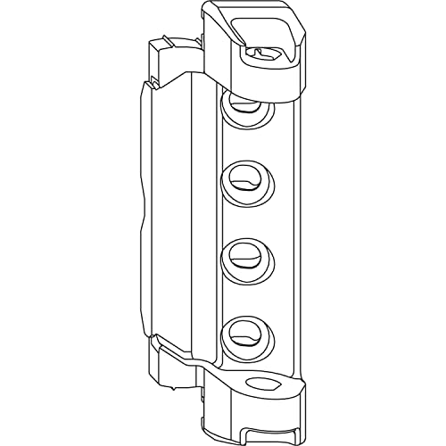 Maco Multi Scherenlager DT130 universal, Fensterbeschlag für Holzfenster, Falzluft 4mm, Überschlag 15mm, Tragkraft 130kg, Stahl verzinkt silber von Maco