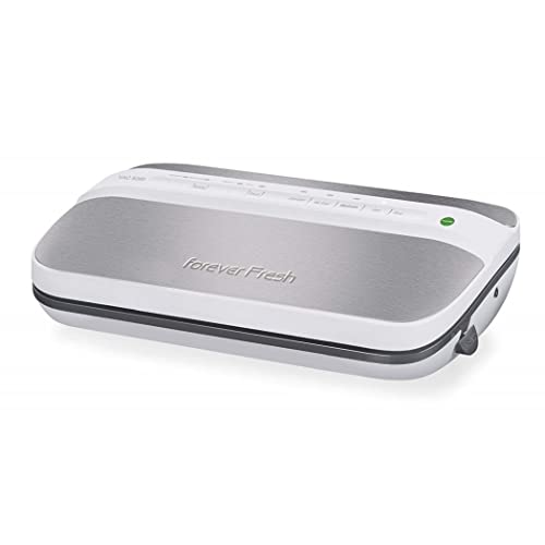 MACOM Forever Fresh VAC 6090 Vakuumiergerät für Lebensmittel mit Rollenhalter und Mariniergefäß von Macom
