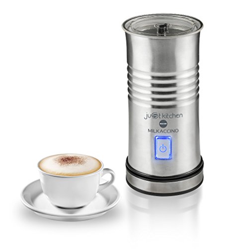 Macom Just Kitchen 867 milkaccino montieren schäumt/Elektrischer Milchschäumer, Edelstahl gebürstet Macom Just Kitchen 867 milkaccino montieren schäumt/Elektrischer Milchschäumer, Edelstahl gebürstet von Macom
